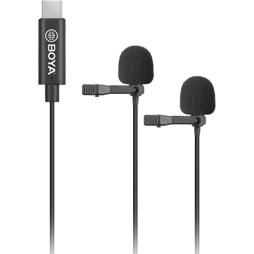 میکروفن با سیم بویا BOYA BY-M3D  with Detachable USB Type-C Cable 2
