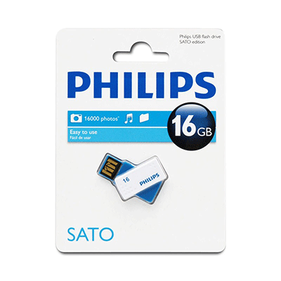 فلش مموری 16 گیگ PHILIPS 16GB SATO