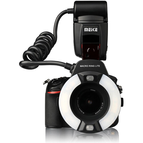 رینگ فلاش میک برای نیکون Meike MK-14EXT TTL Macro Ring Flash for Nikon