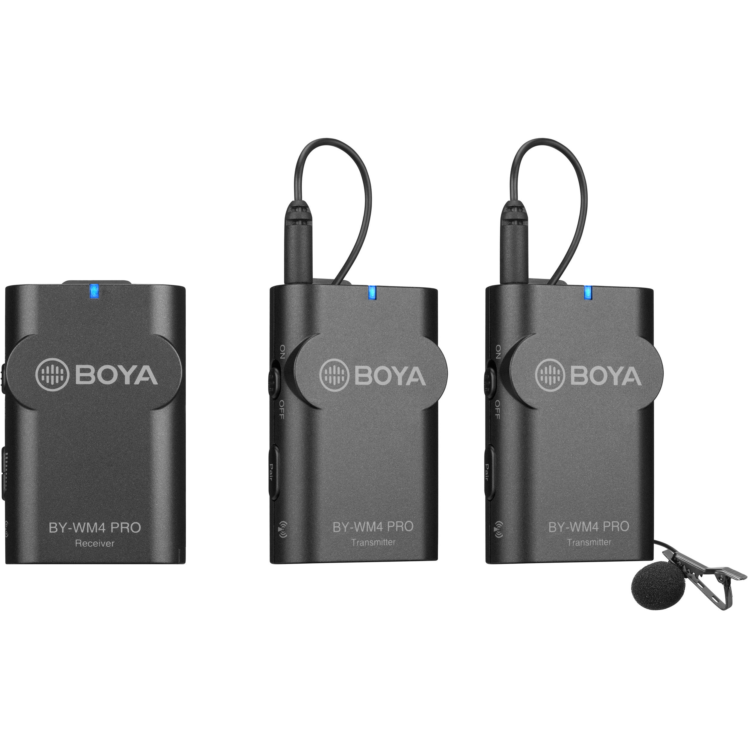 میکروفن بی سیم یقه ای بویا Boya BY-WM4 PRO K2 Microphone