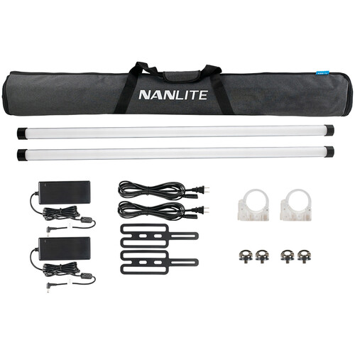 کیت باتومی دو تایی Nanlite PavoTube II 30X RGBWW 2-Light Kit
