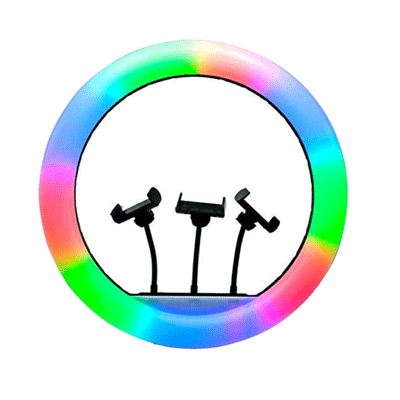 رینگ لایت آر جی بی MJ56 RGB Ring Light