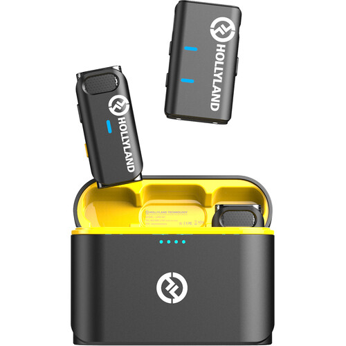 میکروفن بی سیم هالی لند Hollyland LARK M1 DUO 2-Person Wireless Microphone