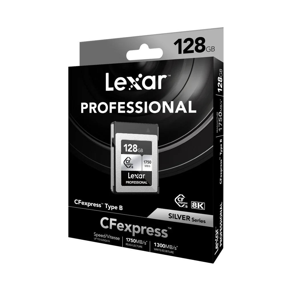 کارت حافظه لکسار Lexar Professional SILVER Series 128GB CFexpress Type B