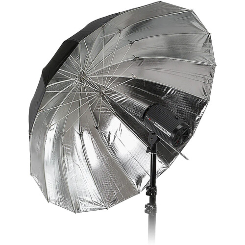 چتر عمیق داخل نقره ای(Parabolic Reflective Studio Umbrella Silver (165cm