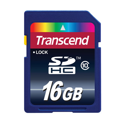 Transcend 16GB SDHC Card