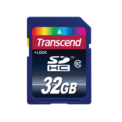Transcend 32GB SDHC Card 