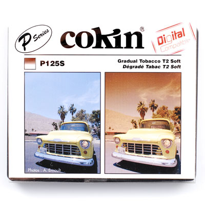  Cokin P125S Graduated Tobacco Soft Edge Resin Filter