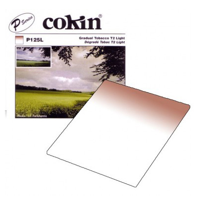  Cokin P125L Graduated T2 Light Tobacco Resin Filter