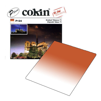  Cokin P124 Graduated T1 Tobacco Resin Filter