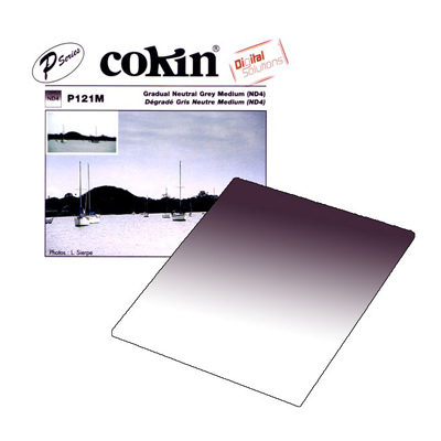  Cokin P121M Gradual Grey 2 Medium Neutral Density Resin Filter