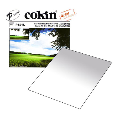  Cokin P121L Graduated G2 Light Gray Neutral Density Filter