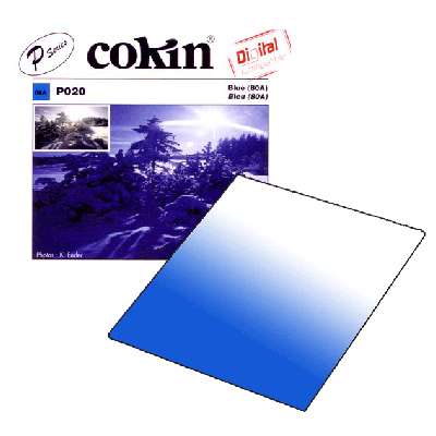  Cokin P020 BLUE(80A) Color Conversion Resin Filter