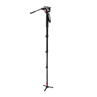  Manfrotto Fluid Monopod with 500 Series Head