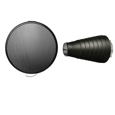 Fomex Snoot Reflector (CSD) +Honeycomb Grid Ø18cm ( 8") / 10˚:HC1810