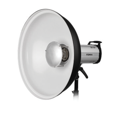 Fomex Beauty Dish Ø55cm (22"), White :BDR55W 