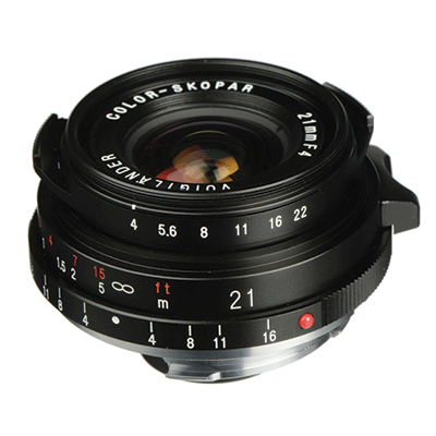  Voigtlander Color-Skopar 21mm f/4.0 P Pancake Lens