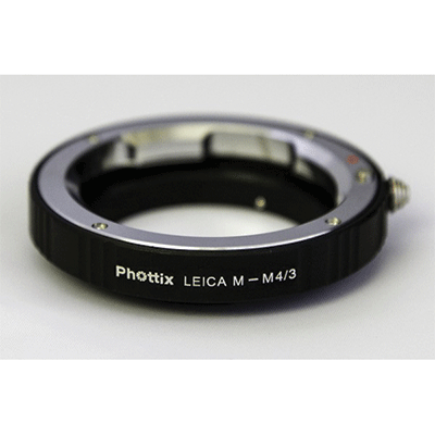 Phottix Adapter Ring Leica M lens to Micro 4/3