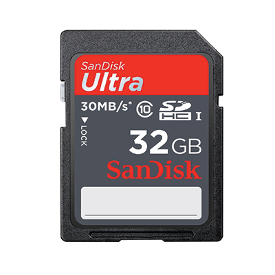 SanDisk 32GB SDHC Memory Card Ultra 200X