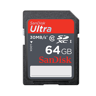 SanDisk 64GB SDXC Memory Card Ultra 200X