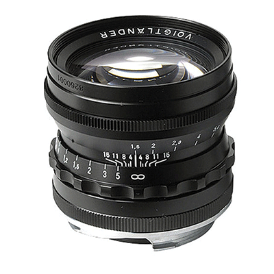  Voigtlander Nokton 50mm f/1.5 Aspherical Lens :Black