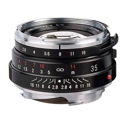 Voigtlander MC Nokton Classic 35mm f/1.4 Manual Focus M Mount Lens 