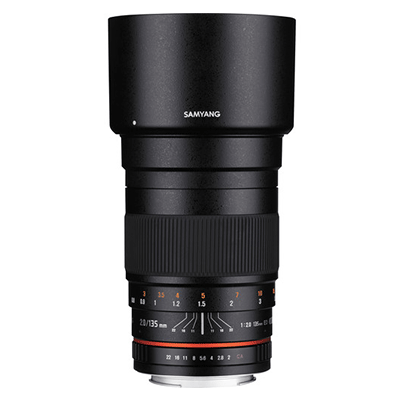  Samyang 135mm f/2.0 ED UMC Lens for Nikon F Mount  