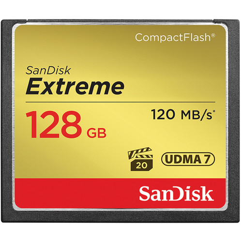 رم سی اف Sandisk 128GB Extreme CF 800X