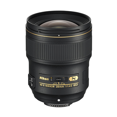  Nikon AF-S NIKKOR 28mm f/1.4E ED Lens 