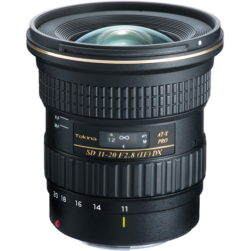  Tokina AT-X 11-20mm f/2.8 PRO DX Lens for Canon EF 