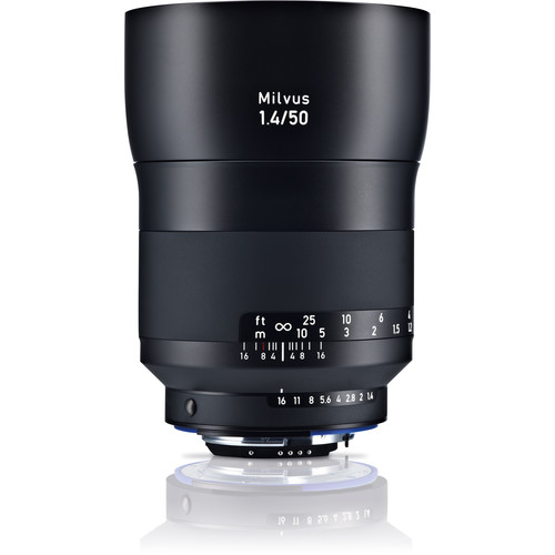  Zeiss Milvus 50mm f/1.4 ZF.2 Lens for Nikon F 