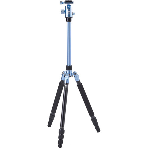 Sirui T-004X Aluminum Tripod with C-10S Ball Head (Blue)