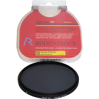 Rodenstock 49mm Circular Polarizer Digital pro MC Slim Filter