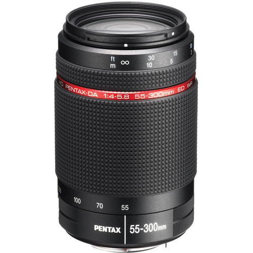  Pentax HD Pentax-DA 55-300mm f/4-5.8 ED WR Lens 