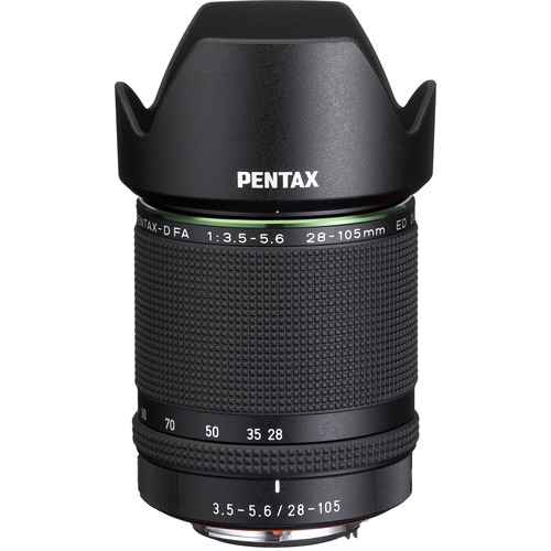  Pentax HD PENTAX-D FA 28-105mm f/3.5-5.6 ED DC WR Lens 