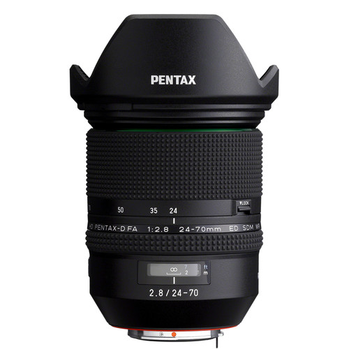  Pentax HD Pentax-D FA 24-70mm f/2.8ED SDM WR Lens 
