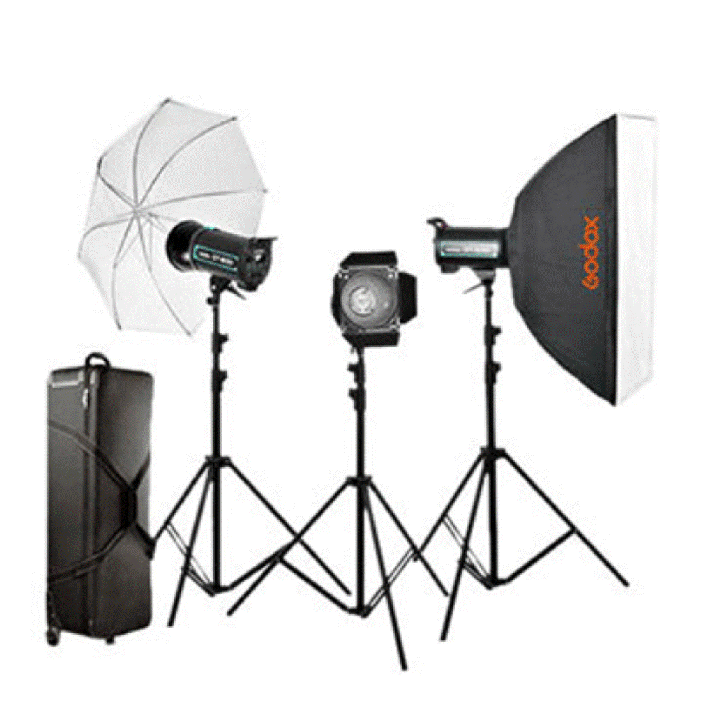 کیت فلاش نورپردازی Godox Studio Flash Light Kit QS300