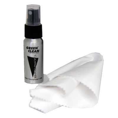 Green Clean Touchpad Cleaner and Microfibre Cloth - C-6010