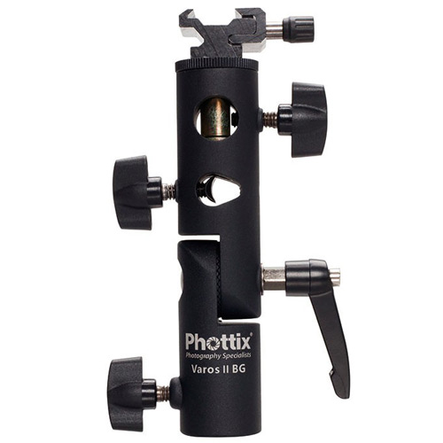 Phottix Varos II BG Multi-Function Flash Shoe Umbrella Holder