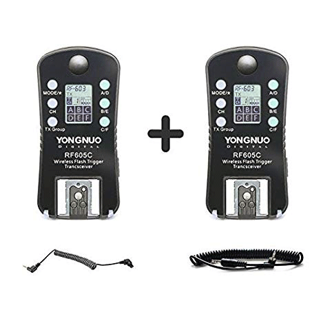 کیت رادیو تریگر Yongnuo RF-605-C Wireless Transceiver Kit for Canon