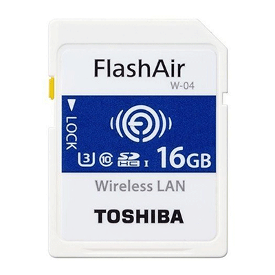 کارت حافظه توشیبا Toshiba SD Card 16G WIFI FlashAir W-04
