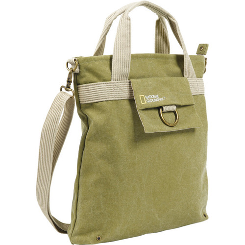 کیف شانه آویز نشنال جئوگرافیک National Geographic NG 8110 Tote Bag for Mirrorless Camera and 2 Lenses (Beige)