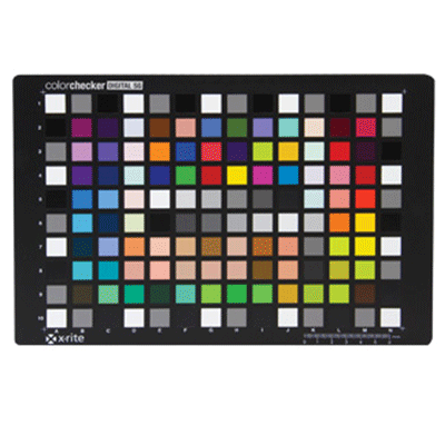 کالر چارت حرفه ای ایکس رایت X-Rite Digital ColorChecker SG Card