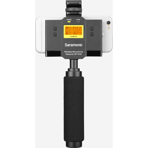 گیرنده بی سیم سارامونیک برای موبایل Saramonic SP-RX9 UwMic9 Series Dual-Channel UHF Wireless Receiver/Mixer