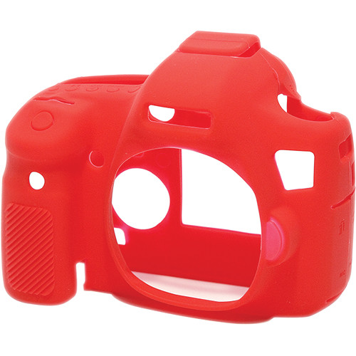 محافظ بدنه کانن 6 دی رنگ قرمز easyCover Silicone Protection Cover for Canon 6D (Red)