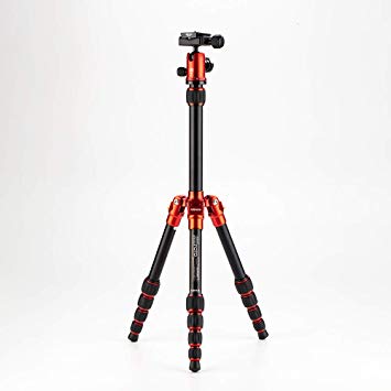 سه پایه عکاسی MeFOTO A0350Q0R (Red) به همراه هولدر نگهدارنده موبایل