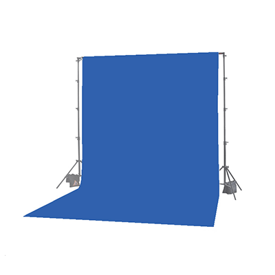 فون 3X5 متری شطرنجی سوزنی آبی