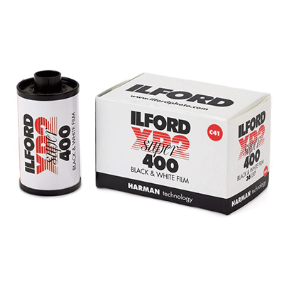 فیلم سیاه و سفید ایلفورد Ilford XP2 Super Black and White Negative Film :35mm Roll Film, 36 Exposures