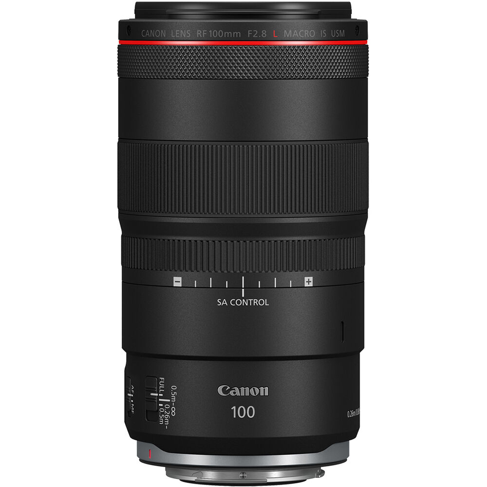 لنز کانن آر اف Canon RF 100mm f/2.8L Macro IS USM