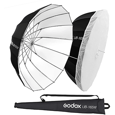 چتر باکس گودکس داخل سفید Godox UB-165W Parabolic With diffuser به همراه دیفیوزر
